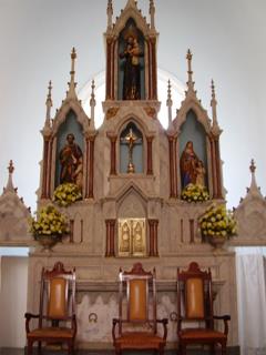 Altar da Igreja Matriz de São Caetano e Sant'Ana